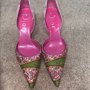 Vintage Dior Kitten Heel